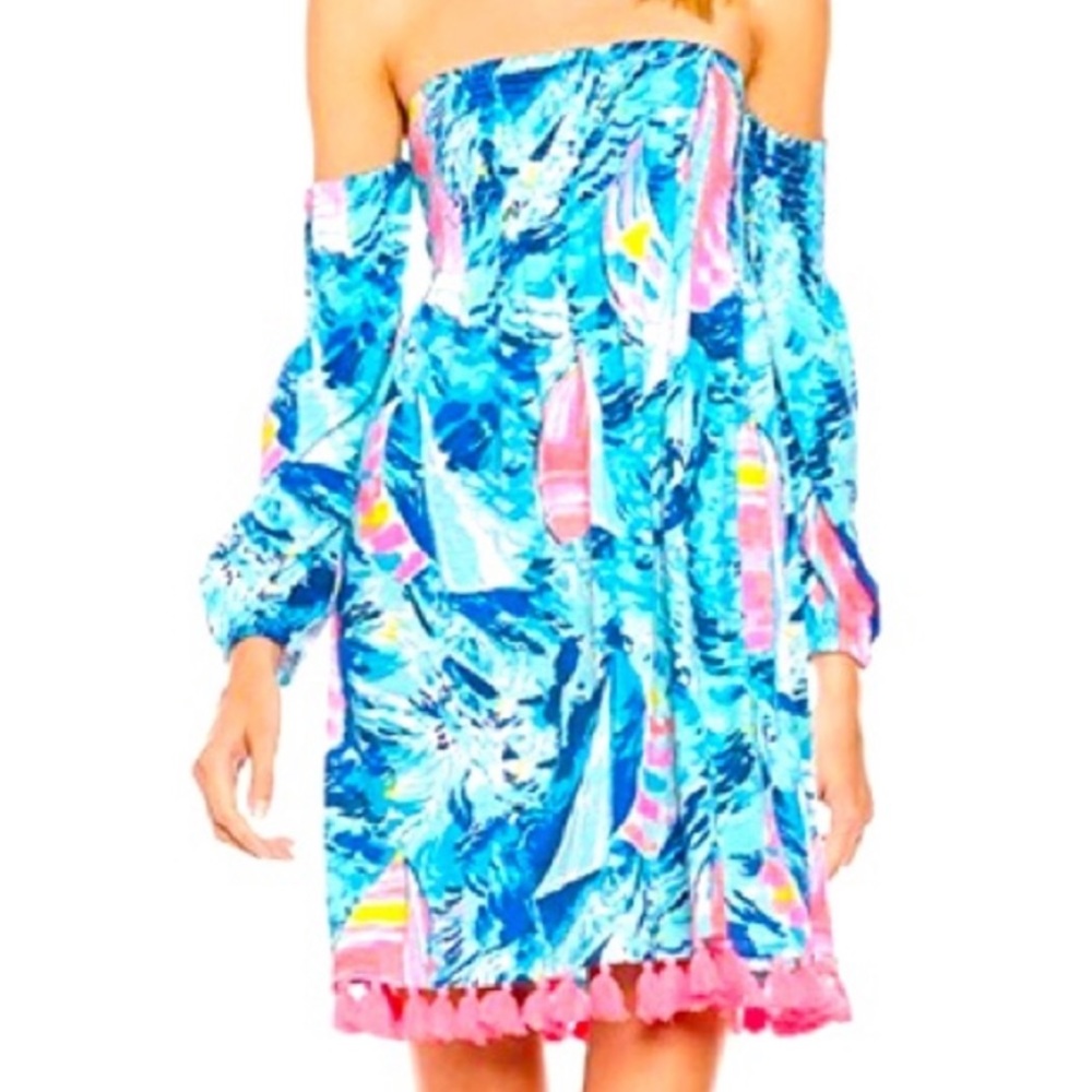 Lilly Pulitzer Off the Shoulder Dress